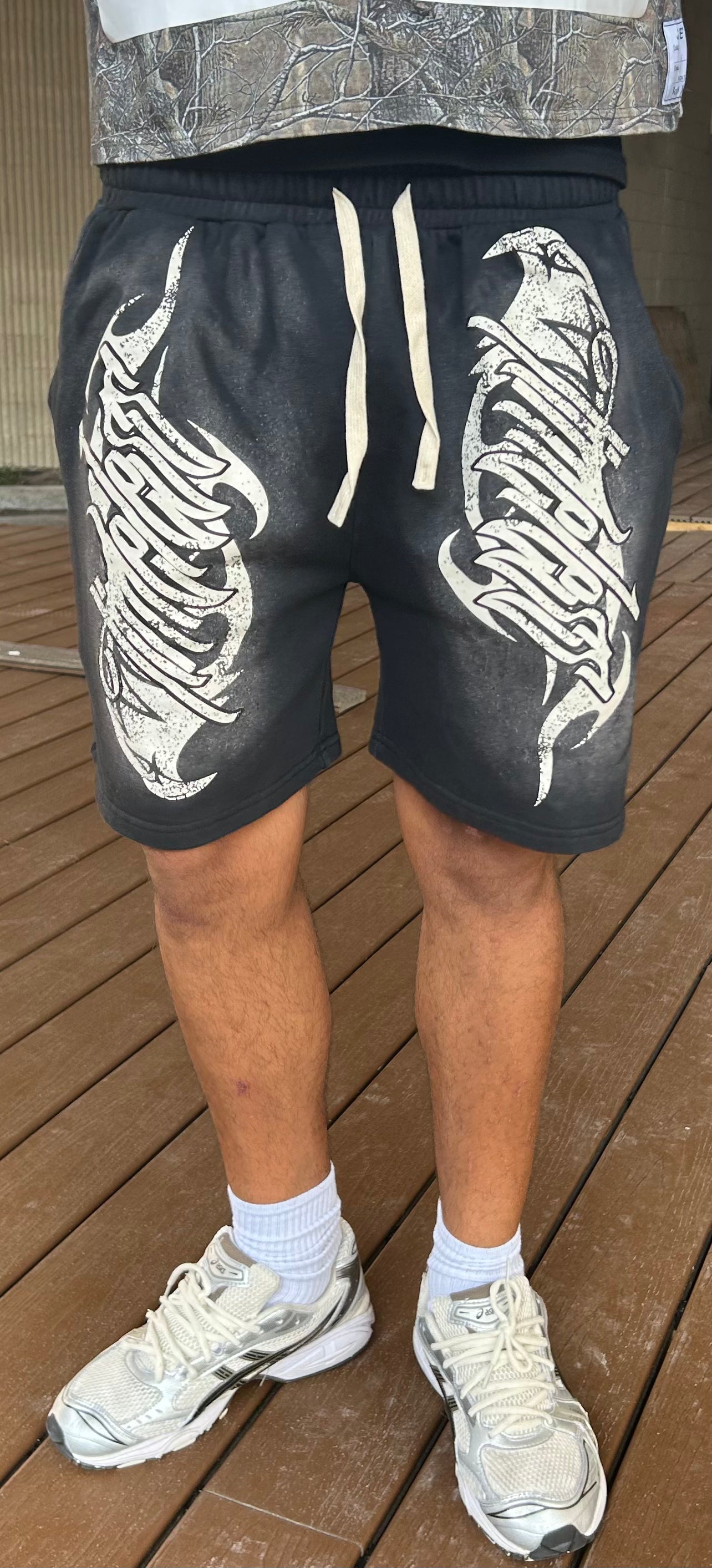 Black eagle "Timeless" shorts