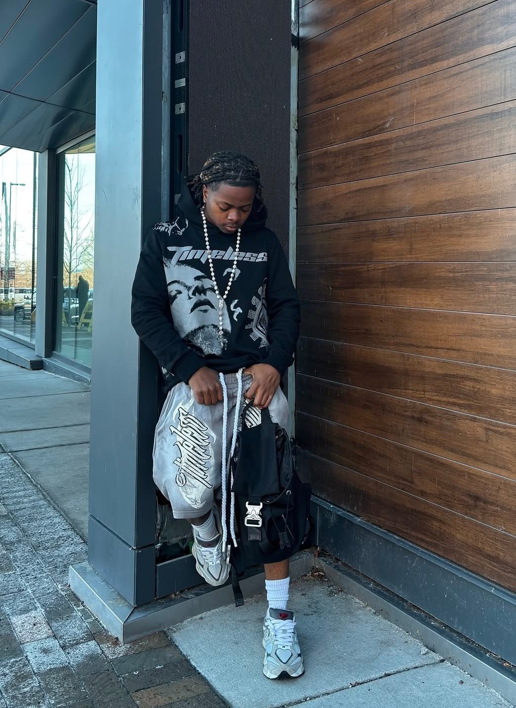 Black "Timeless" Hoodie
