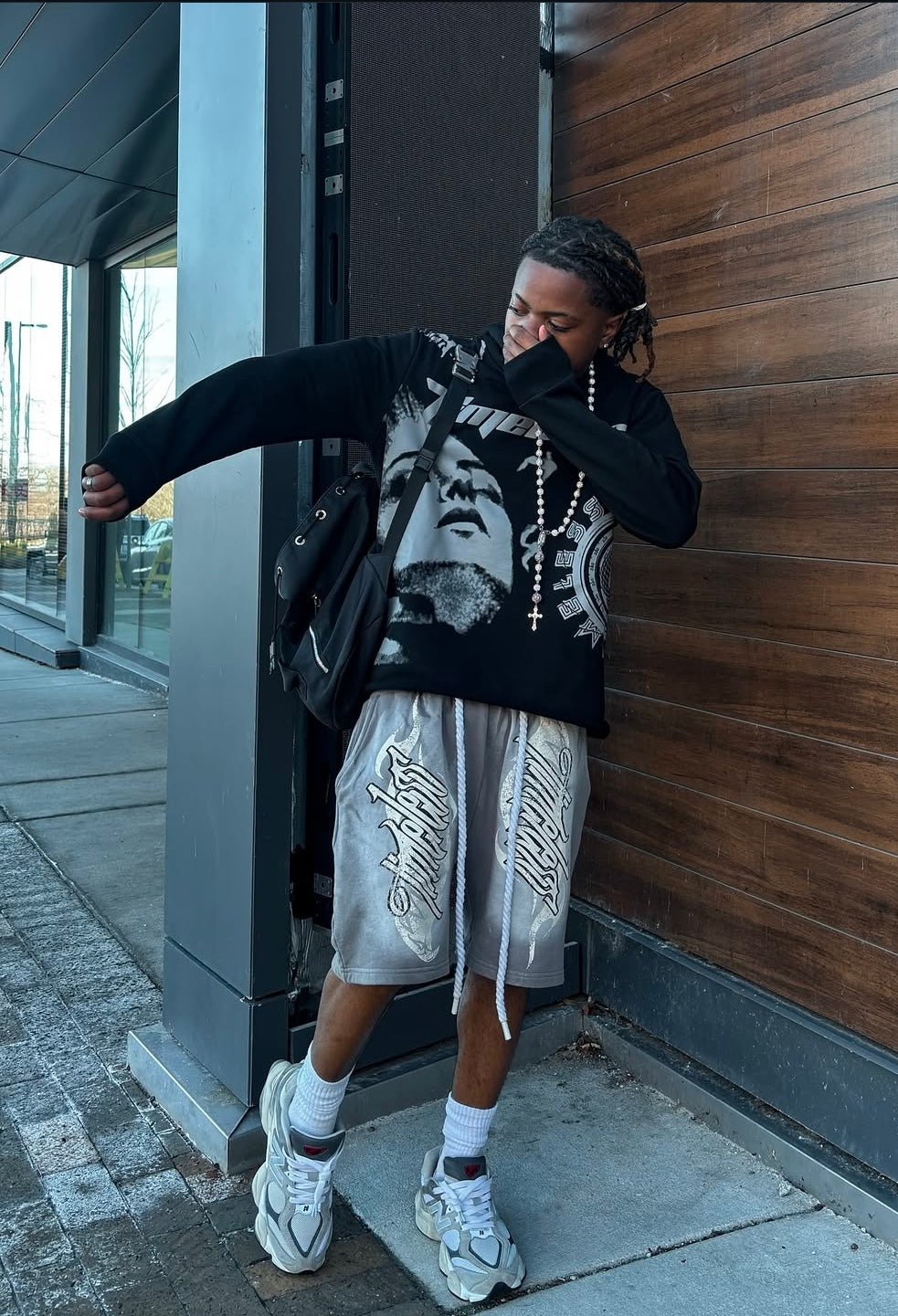 Black "Timeless" Hoodie