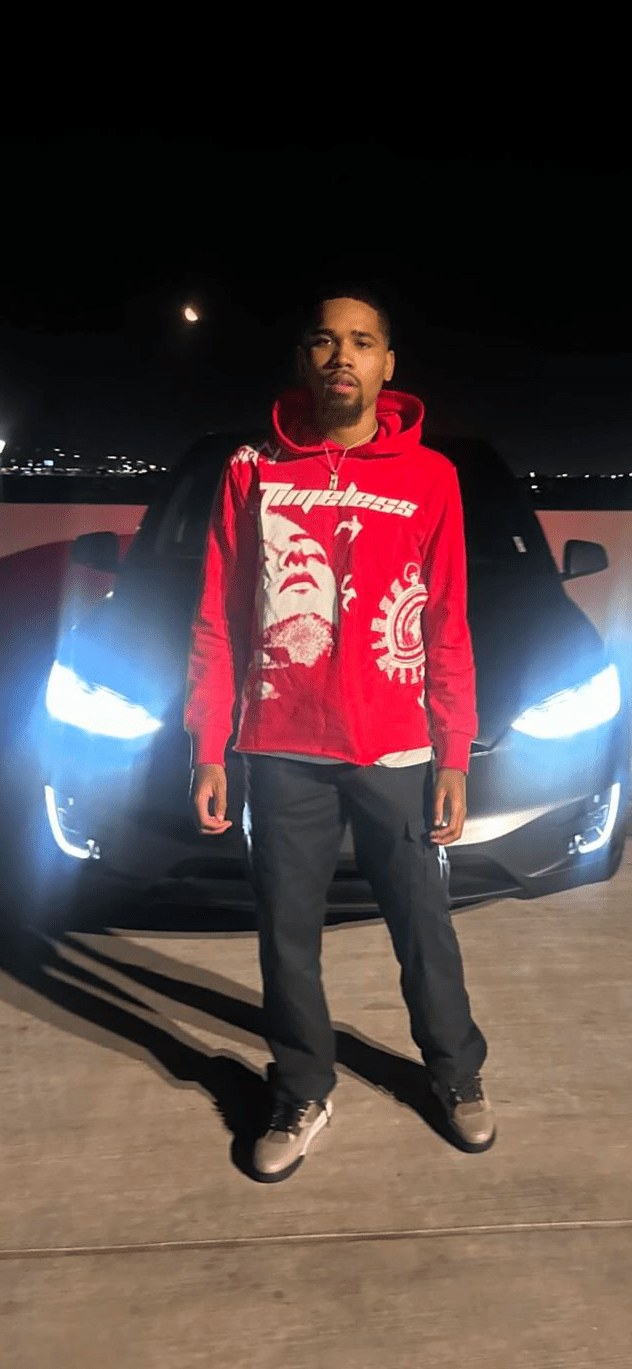 Red "Timeless" Hoodie