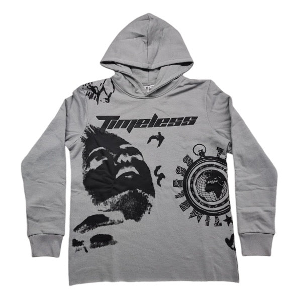 Cool Grey "Timeless" Hoodie