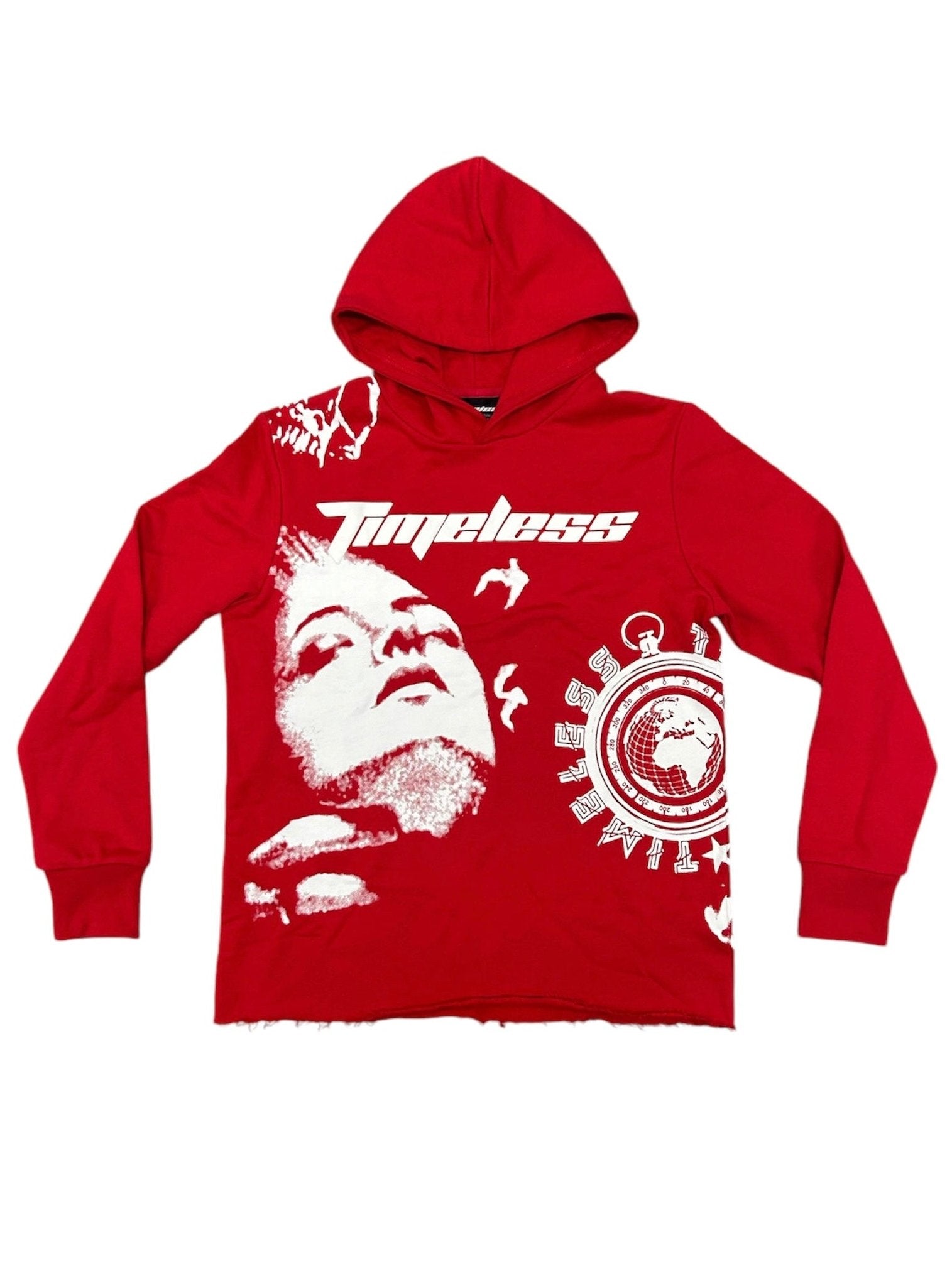 Red "Timeless" Hoodie